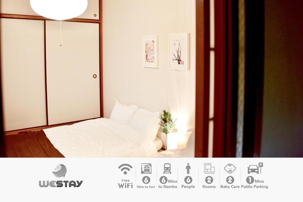 Westay Designers House/6 Mins To Shinsaibashi201 Apartemen Osaka